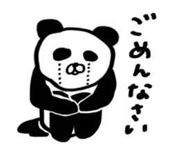 Bear Cat Panda sticker #10344027