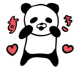 Bear Cat Panda sticker #10344032