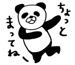 Bear Cat Panda sticker #10344041