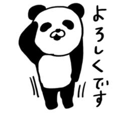 Bear Cat Panda sticker #10344042