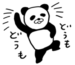 Bear Cat Panda sticker #10344054