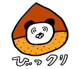 Bear Cat Panda sticker #10344055