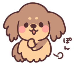 Dachshund Puppy Sticker2 sticker #10344275