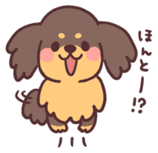 Dachshund Puppy Sticker2 sticker #10344285