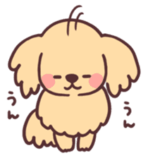Dachshund Puppy Sticker2 sticker #10344286