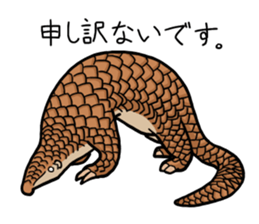 Pangolins sticker #10344417
