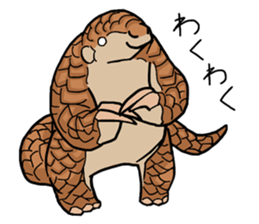 Pangolins sticker #10344423