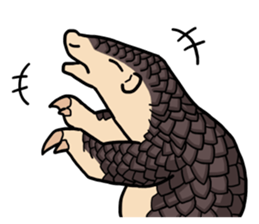 Pangolins sticker #10344426
