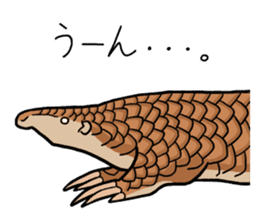 Pangolins sticker #10344431