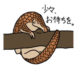 Pangolins sticker #10344432