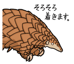 Pangolins sticker #10344441