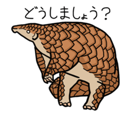 Pangolins sticker #10344443