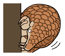 Pangolins sticker #10344444