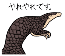 Pangolins sticker #10344447