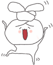 honesty rabbit sticker 7 sticker #10344616