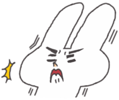 honesty rabbit sticker 7 sticker #10344617