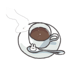 honesty rabbit sticker 7 sticker #10344619