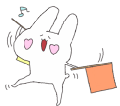 honesty rabbit sticker 7 sticker #10344629