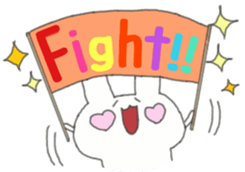 honesty rabbit sticker 7 sticker #10344630