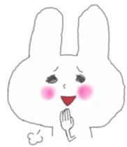 honesty rabbit sticker 7 sticker #10344639