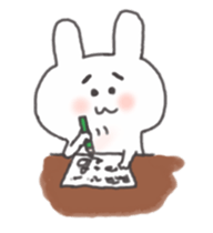 honesty rabbit sticker 7 sticker #10344641