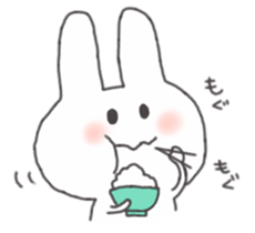 honesty rabbit sticker 7 sticker #10344643