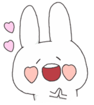 honesty rabbit sticker 7 sticker #10344647