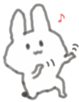 honesty rabbit sticker 7 sticker #10344650