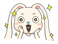 FolBunny(English) sticker #10344979