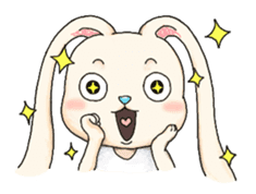 FolBunny(English) sticker #10344979