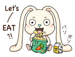 FolBunny(English) sticker #10344980