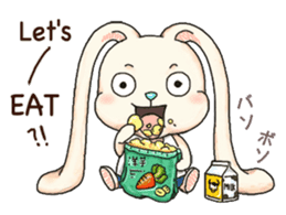 FolBunny(English) sticker #10344980