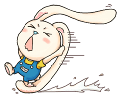 FolBunny(English) sticker #10344983