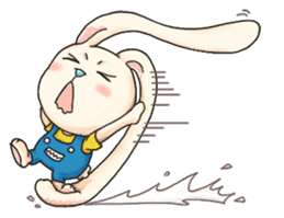 FolBunny(English) sticker #10344983