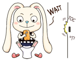 FolBunny(English) sticker #10344986