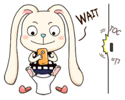 FolBunny(English) sticker #10344986