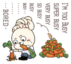 FolBunny(English) sticker #10344988