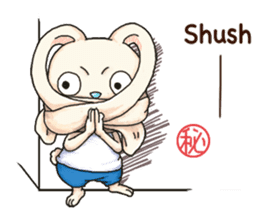 FolBunny(English) sticker #10344989