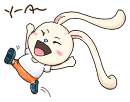 FolBunny(English) sticker #10344992