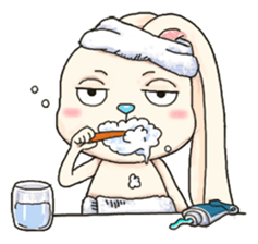 FolBunny(English) sticker #10344996