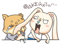 FolBunny(English) sticker #10345001