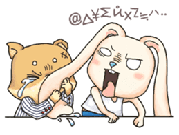 FolBunny(English) sticker #10345001