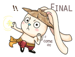 FolBunny(English) sticker #10345003