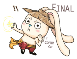 FolBunny(English) sticker #10345003