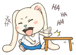 FolBunny(English) sticker #10345004