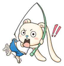 FolBunny(English) sticker #10345006