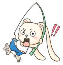 FolBunny(English) sticker #10345006