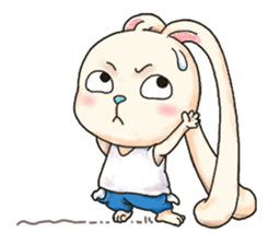 FolBunny(English) sticker #10345010