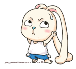 FolBunny(English) sticker #10345010