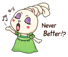 FolBunny(English) sticker #10345013